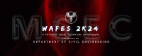 Wafes 2k24 National Level Technical Symposium Poster